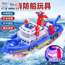 Large ship childrens toy cruise ship toy boat bathing children playing in water non-remote control waterproof boy boat sailing fast