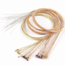 Flagship store colored bean bag phosphor copper folk guitar string custom OEM OEM high quality brass acoustic guitar string