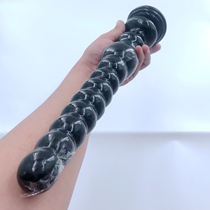 Long suction cup pull bead back court tail anal plug size sm anal plug male anal expander sex chrysanthemum products