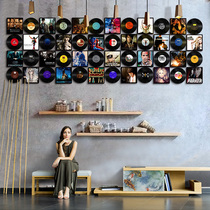 Vinyl record Wall framed posters restaurant bar photo wall decoration painting wall retro ins Wind