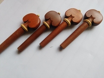 Violin string button handle 4 4 high-grade jujube wood piano string shaft handle shaft 4 set of violin accessories knobs