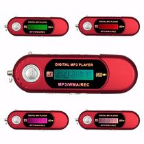 Mini 7 dry battery USB in-line mp3 player with screen students use recorder U disk Walkman in class
