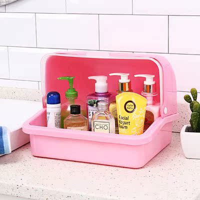 baby milk bottle storage box flip dust storage box baby ta