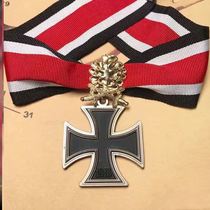 German Germans Prussian Deutsche Iron Cross insignia World War II Knight medal in memory of the badge and chest stitch