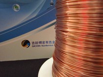 Jiquan imported OFHC high-purity oxygen-free copper direct welding enameled wire 0 06mm-0 8mm-1 2mm round copper wire N3