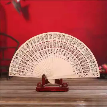 檀香宮扇 禧香坊檀香扇