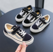 next jazz childrens board shoes 2021 new velcro fashion mens and womens soft bottom low help casual canvas shoes