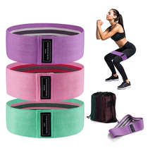 Resistance belt hip hip ring elastic belt fitness female hip hip artifact squat elastic belt resistance belt training hip elastic ring