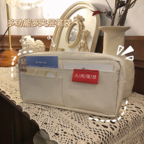 Original niche pencil case ins high value Korean version of large capacity pencil case advanced sense creative simple stationery bag female