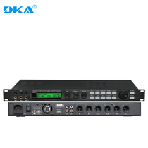 DKA professional anti-whistling processor microphone human voice reverberator stage KTV pre-effect device home ksong X3