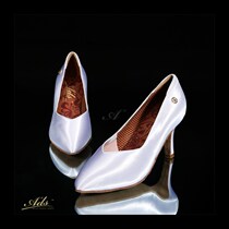 ADSdance modern shoes womens Latin dance shoes Waltz deodorant imported satin MG5045