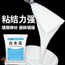 Anti-5 water white cement white waterproof joint joint caulking toilet household quick-drying interior wall to fill wall paint blocking