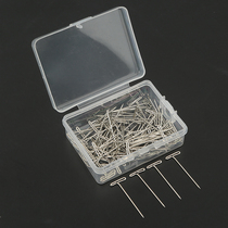 T-needle positioning needle fixing nail shaped pin diy beauty wig hair attachment stainless steel needle set