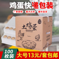 Egg express shockproof packaging box EPE foam anti-drop egg tray with soil egg carton box custom LOGO