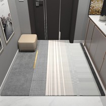 Light luxury entrance door mat home entrance corridor indoor entrance door blanket can be customized cut non-slip mat