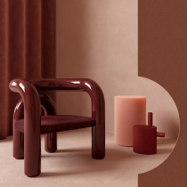 Net Red Nordic Creative Decent Board Room Designer GRP Siphon Profiled Armchair Electroplating Single Leisure Chair