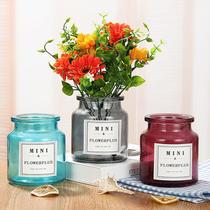 Supply Nordic Creative Nordic Ins Wind Wide Mouth Glass Vases Home Swing Photography Props Hydroponic Inserts Vases