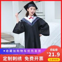 Degree bachelors clothing wholesale Graduation dress custom college womens College wind arts Undergraduate Masters and doctors clothing hoodie