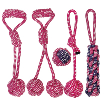 Dog toy molars bite-resistant Teddy Koji Bomei knot toy milk dog medium dog dog dog bite glue pet knot