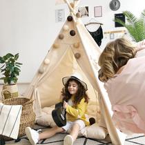Little Bud childrens room Little Princess Tent dollhouse Foldable baby girl Indian game castle