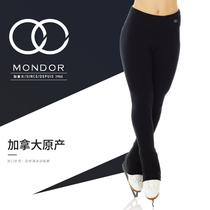  Canadian imported figure skating training clothes skating pants childrens velvet thickened warm training pants 325