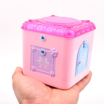 Dream Chia Princess Treasure Box Magic Key Girl Jewelry Blind Box Ice and Snow Avery Music Light Children Toys