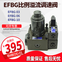 Injection molding machine pressure double proportional valve electro-hydraulic relief valve EFBG-03-125-C B H EFBG-06-250-C