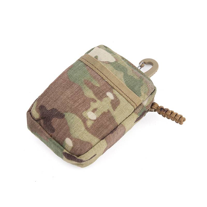 COMBAT 2000 Traveler Series Portable Red Bag, Camouflage, Zero Wallet, Sundry Bag, Iron Blood
