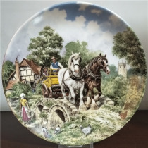 British Wedgwood Wedgwood Collection Decorative Plate Farm Life Series