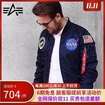 American alpha industries NASA MA-1 JACKET NASA mens bomber JACKET