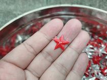 yuan pin fidelity of efforts by lao huo 1970s red five old-fashioned aluminum red five-pointed star 65 of Red Star Star
