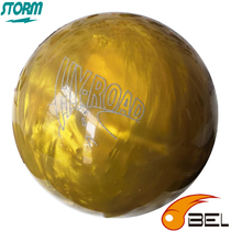 2021 New Storm custom UFO bowling gold Road 11 Pounds 5-6 ounce glossy UFO ball