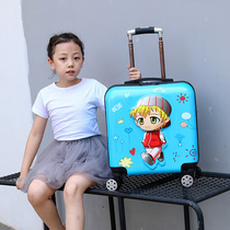 Customized cartoon childrens trolley case baby suitcase 18 inch child men and women lock outdoor suitcase 20 inch