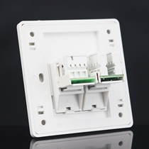 Kangjino type 86 CAT5E network CAT3 telephone panel Computer network cable network voice telephone switch socket