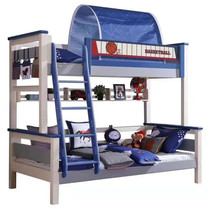 Western Mia home professional youth light luxury environmental protection all solid wood high and low bed CA715
