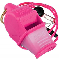 fox40sonik Golden Sonic Whistle Original Imported Basketball Referee Whistle