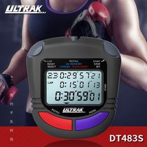 DT483S stopwatch Osec Ultrak three-row 60 runway professional racing stopwatch watch watch code watch coach Sports