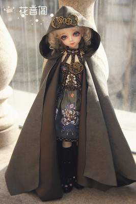 taobao agent Huayin Pavilion Spot] Second version of BJD baby clothing 4 point dress MSD 1/4 egg bead steam girl