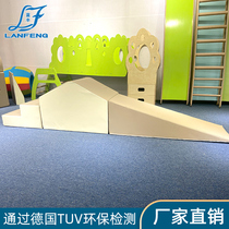 Early Education Center Indoor Large Sports Classroom Body Fitness Activities Teaching Aids Software Slope Combined Children Climbing Soft Bag