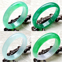 Special natural tangling jade bracelet special A-grade female ice seed jade bracelet large size 59-63