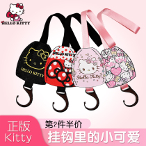 kitty Car chair back adhesive hook cartoon female car back seat bag female creative car supplies small hook cute