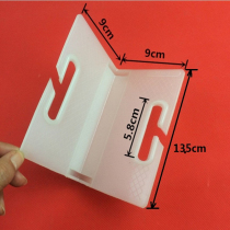 Bundled with corner guard freight container trailer flexible braided belt tensioner wrapping corner plastic corner packing pad glue