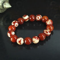 Jue Sac Danxi fire offering eight totems sky beads ball beads hand string blood beads bracelet two