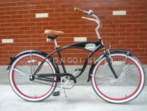 26 inch retro bike Harley beach bike beach cruiser City couple car retro car 68H
