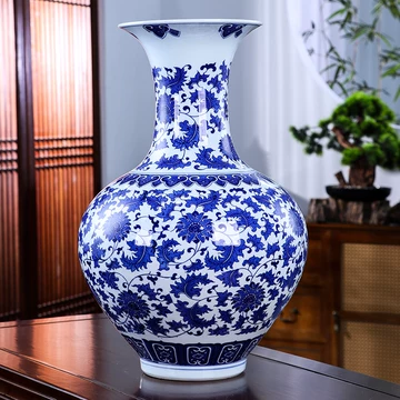 青花缠枝莲赏瓶-青花缠枝莲赏瓶促销价格、青花缠枝莲赏瓶品牌- 淘宝
