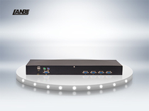 LANBE Blue treasure AS-9104DU rack-mounted USB KVM automatic switcher 8 ports with OSD menu with line
