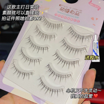 Cute Mascara 726 fake eyelash Daily eyelash Natural female fairy hair self-adhesive reusable eyelash