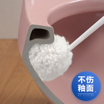 Japan imported sanko round head soft brush toilet brush toilet cleaning brush toilet long handle toilet brush