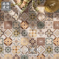 Pastoral tiles 300*300 flower tiles kitchen bathroom wall tiles floor tiles toilet tiles toilet tiles non-slip tiles