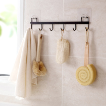 Home home free hole hook Strong viscose kitchen row hook Kitchenware storage hook Wall hanging wall no trace sticky hook
